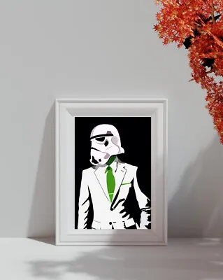 A4 STORMTROOPER ZOOT SUIT GREEN FILM ART RETRO POSTER Music CULTURE PRINT HOME • £5.49