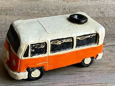 $0.99 • Buy Vintage Volkswagen VW Mini Bus HAND MADE  COLLECTIBLE