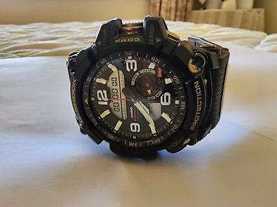 Casio GG-1000-1A G-Shock Black Mudmaster Twin Sensor Watch  • $195