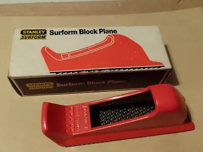 £13.99 • Buy Stanley Surform Block Plane Vintage Tool With Box No. 21-111 Woodwork Tools