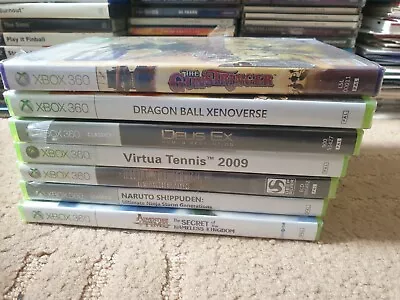 Microsoft Xbox 360 Games New & Sealed With Free Postage • £6.99