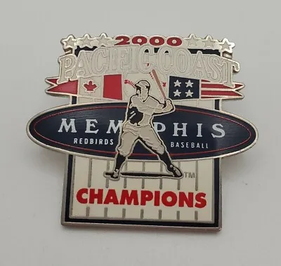 Memphis Redbirds Baseball 2000 Pacific Coast Champions Collectible Pin • $24.80