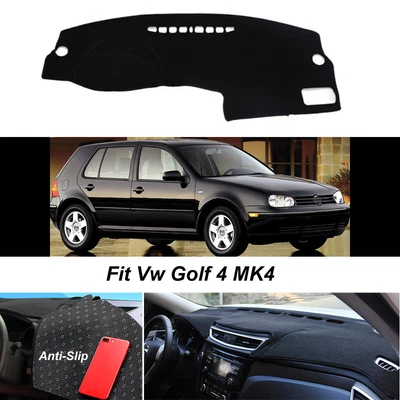 $24.11 • Buy Car Dashboard Cover Dash Mat For Vw Golf 4 MK4 1997-2003 Dash Anti-Slip Carpet