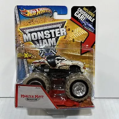 Hot Wheels 2013 Monster Jam Monster Mutt (Dalmatian) Inc Crushable Car HTF • $0.95