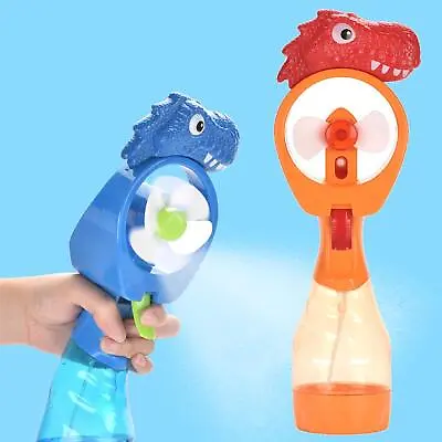 Spray Fan Makeup Eyelash Fan Water Bottle Cooling Portable For Sports Kids • £14.02