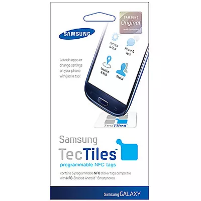 2 X Samsung TecTile Programmable NFC Tags For Galaxy Note I717/Galaxy Nexus L700 • $10.99