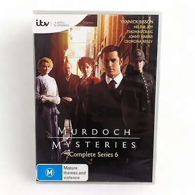 Murdoch Mysteries: Series Season 6 (DVD 2012) ITV Region 4 • $6.52