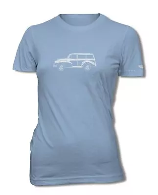 Morris Minor Traveller Woody T-Shirt - Women - Side View • $24.90