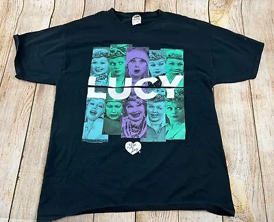 I Love Lucy Black T Shirt Size Large 2019 • $10