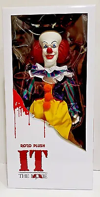 Mezco MDS Roto Plush  It Pennywise 1990 Doll Figure ***Box Has A Ding Or Two*** • $76.46