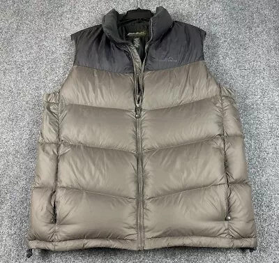 Eddie Bauer Outdoor Outfitter EB700 Goose Down Puffer Vest Jacket Men’s XL Tall • $38.82