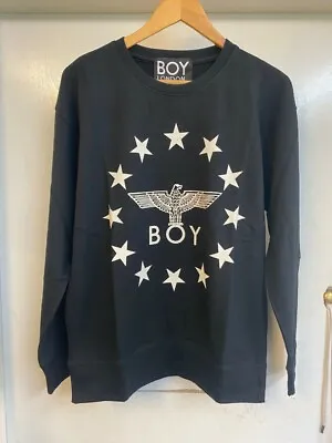 £15 • Buy Boy London Globe Star (b) Unisex Sweatshirt Xs, Sml, Med  Designer Vintage Punk
