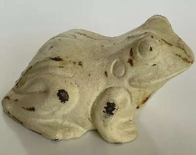 Vintage Metal Frog Paperweight Doorstop • $29.88