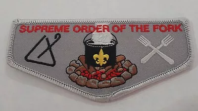 Supreme Order Of The Fork 'Crossed Fork' OA Lodge Flap Patch • $14.99