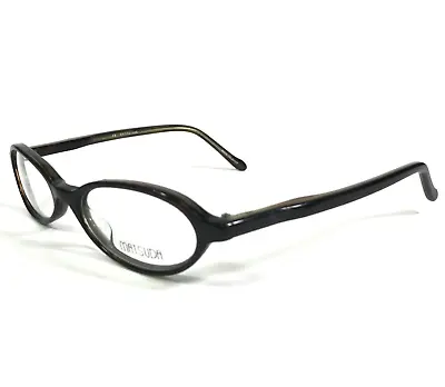 Matsuda Eyeglasses Frames 10321 BR/IG Brown Green Oval Horn Rim 48-16-138 • $219.99