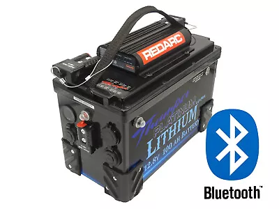 Thumper Dual Battery Hub 100 AH Capacity Redarc BCDC1225D DC Charger Bluetooth • $1749