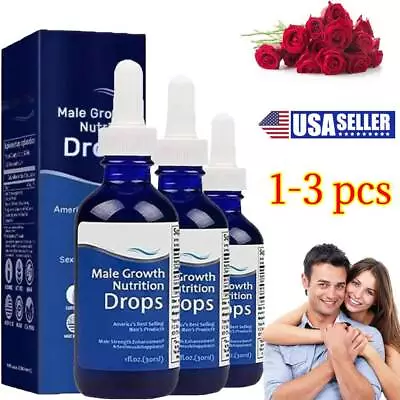 REVITAHEPA Male Growth Nutrition Drops Blue Direction Benefit Drops For Men • $9.39