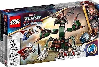 LEGO 76207 Marvel Attack On New Asgard Thor Buildable Action Toy 159 Pieces • £24.02