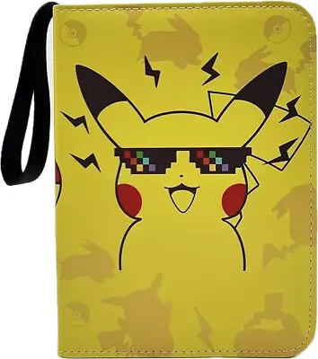 Card Binder For Pokemon Cards Holder 4-Pocket & 9 Pocket Fit For 400-900 Cards • $17.95