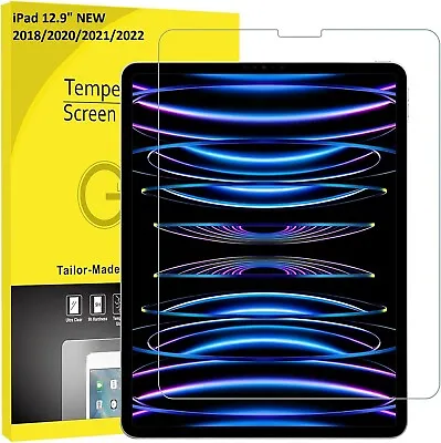 Tempered Glass Screen Protector For IPad Pro 12.9  1st/2nd 3/4/5th 6th Gen • £4.99