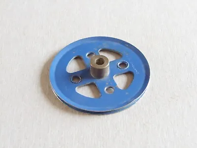Meccano 2 Inch Pulley Part 20a English Blue Stamped MMIE • £1.25