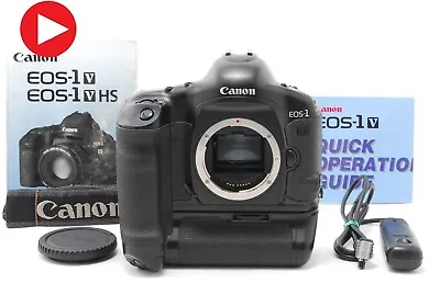 【MINT W/Strap】Canon EOS 1V HS SLR 35mm Film Camera Body + PB-E2 From Japan • $679.99