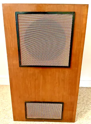 Tannoy Speaker Cabinet For 12  Silver Red Gold Vitavox Leak Quad Valve Amplifier • £65