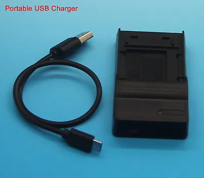 USB Battery Charger For EN-EL12 MH-65 Nikon Coolpix AW P S Series Camera 170 360 • $21.88
