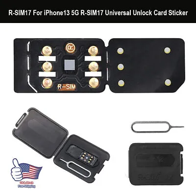 2022 R-SIM17 RSIM Nano Unlock Card For IPhone 13 12 11 Pro Max XR X 8 7 IOS15 5G • $8.80