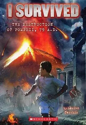 I Survived The Destruction Of Pompeii- 9780545459396 Paperback Lauren Tarshis • $3.81