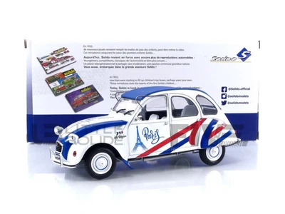 $59.95 • Buy Solido 1/18 - 1805018 - Citroen 2cv6 Region Paris  - 1982