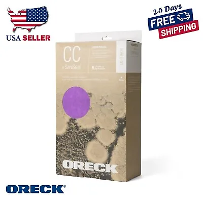 Oreck Type CC HEPA Upright Vacuum Cleaner Bag AK1CC6H 6-Pack Purple • $17.99