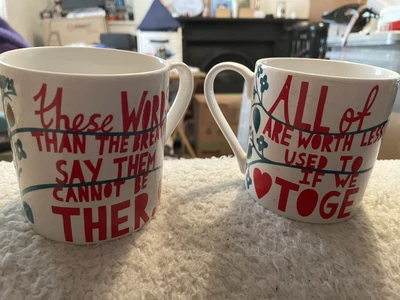 £0.99 • Buy Rob Ryan His & Hers Coffee Mug