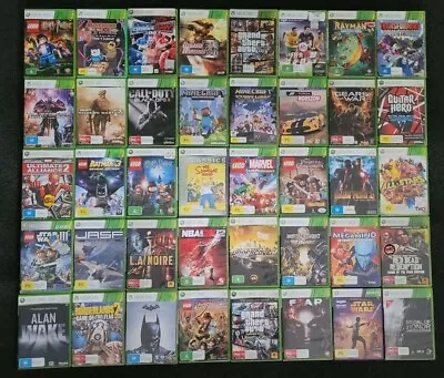 $19.99 • Buy Xbox 360 Games A To L Inc Lego GTA Halo COD FIFA Fable Forza Fast Shipping