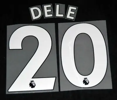 Tottenham Dele 20 Football Shirt Name/Number Set Child/Youth Printing Away • £7.99