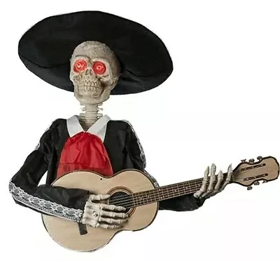  New  Maraichi Skeleton Standing Playing Guitar  • $65