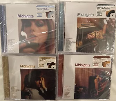 Taylor Swift CD Signed Autographed Midnight Photos. Full Set Of 4 CD”s • $1500