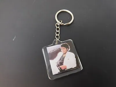 Vintage Michael Jackson Thriller Keychain Double Sided 1.5 . • $3.99