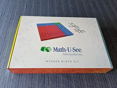 Math-U-See Manipulatives Integer Block Kit - New And COMPLETE! • $64