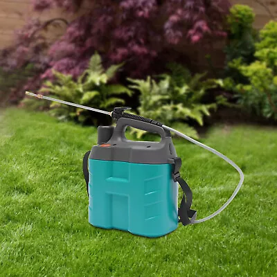 2200mAh 8 Litre Battery Powered Garden Sprayer Adjustable Weed Killer Pump Spray • £51.03