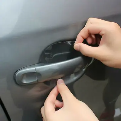 £3.59 • Buy 4pcs Clear Car Door Handle Films Protective Scratches Protector Accessories