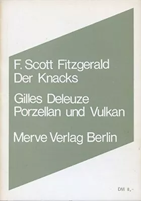 F. Scott Fitzgerald Gi Der Knacks. Porzellan Und Vulkan  (Paperback) (UK IMPORT) • $11.86