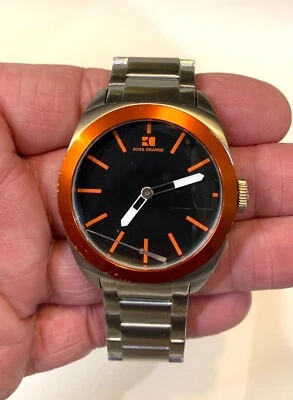 £7 • Buy Hugo Boss HB 185 1 27 2524 Ticking But Second Hand Is Loose. SPARE Or REPAIR