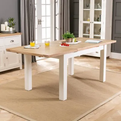 Cheshire Cream Extending Dining Table- 6 Seater- SLIGHT SECONDS - WW45-F827 • £299