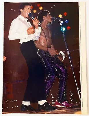 Michael Jackson Live~orig 1983 Poster~vintage Full Page Magazine Pinup Clipping • $15.99