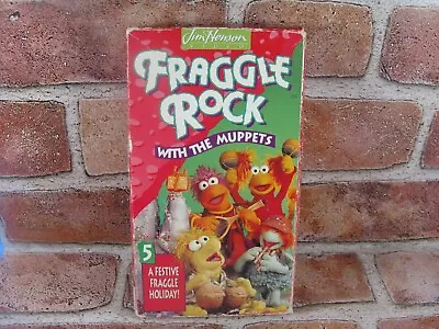 Fraggle Rock  With The Muppets VHS A Festive Fraggle Holiday Jim Henson • $6.79