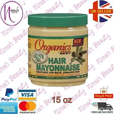 Africa's Best Originals Hair Mayonnaise Treatment For Weak & Damaged Hair 15oz • £7.49