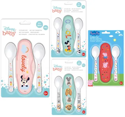 Children/Baby Travel Cutlery 2-teilig Spoon Kids Cutlery Disney Minnie • £15.12