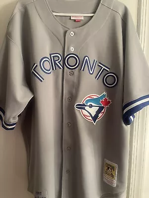 Authentic Mitchell And Ness Joe Carter Blue Jays Jersey 52 • $250