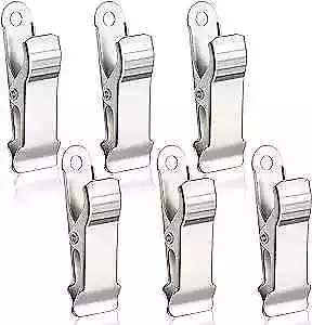 Metal Mini Clamps Mini Spring Clamp Crocodile Alligator Clips 6 Silver • $13.62